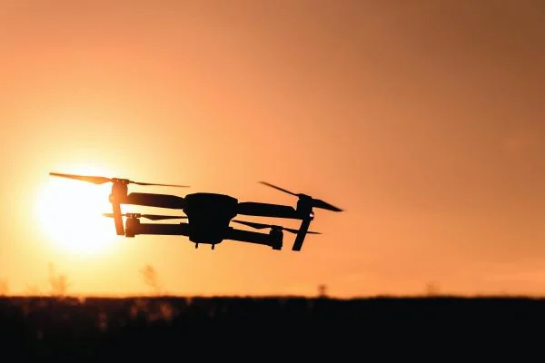 Aerial footage